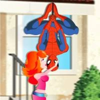 Spiderman-Kuss